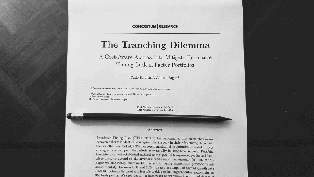 The Tranching Dilemma.A Cost-Aware Approach to Mitigate Rebalance Timing Luck in Factor Portfolios